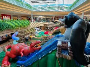 Dinoland é a nova atração do Jockey Plaza Shopping