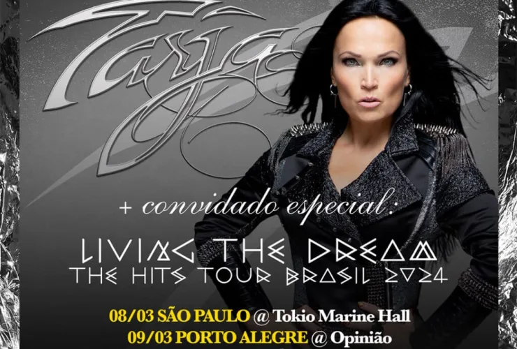 Tarja anuncia turnê no Brasil e retorna a Curitiba após nove anos