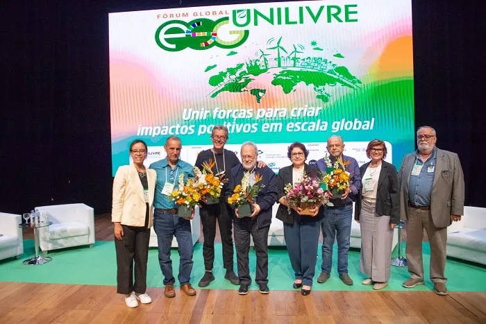 Grandes nomes da Unilivre são homenageados durante Fórum Global ESG

