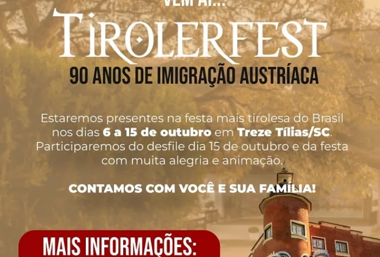 Imigração austríaca comemora 90 anos com festa de 10 dias
