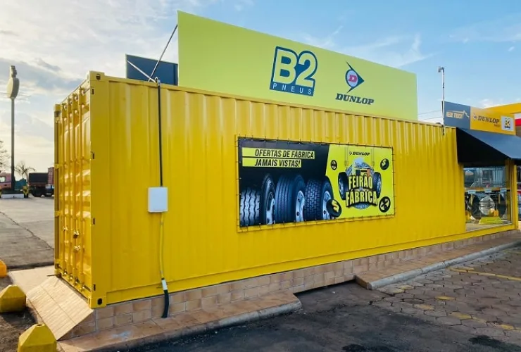 Dunlop inaugura novos containers em Quatro Barras (PR) e Avaré (SP)

