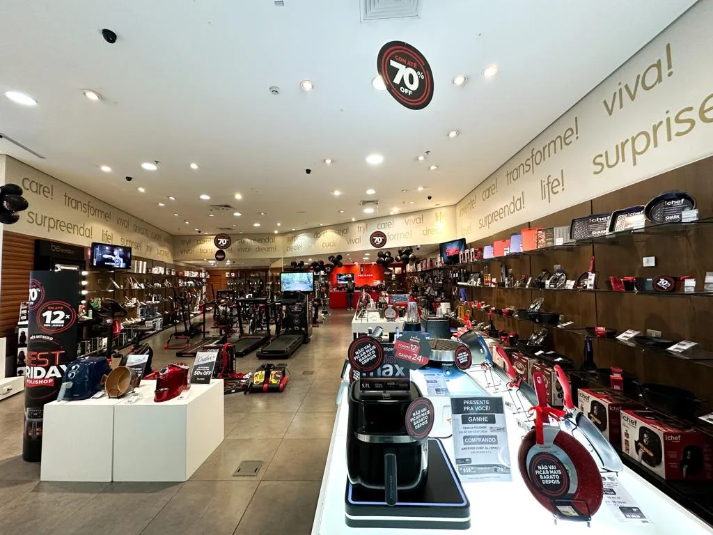 Lojas âncoras do Shopping Palladium irão atender em horário estendido na Black Friday