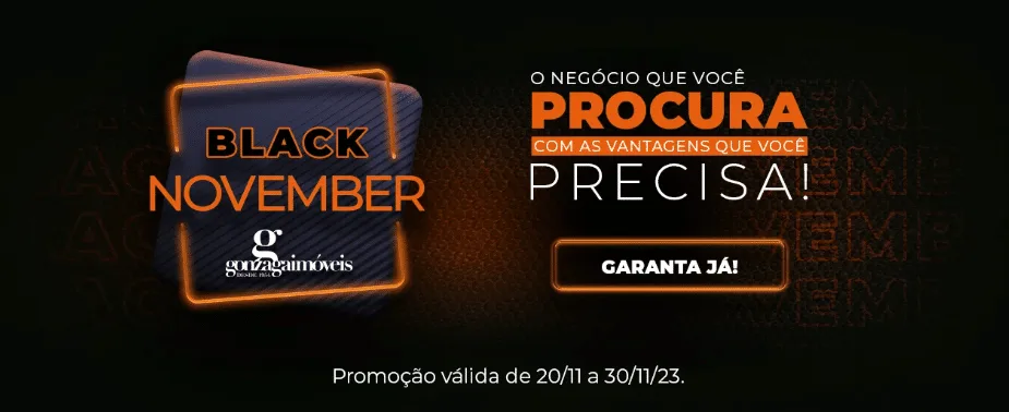 Setor imobiliário adere à onda da Black November para atrair mais clientes e impulsionar negócios