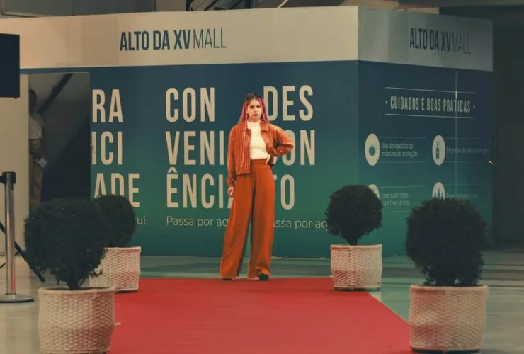 Alto da XV Mall promove 2ª edição do Fashion Mall, em parceria com agência de modelos Zoom