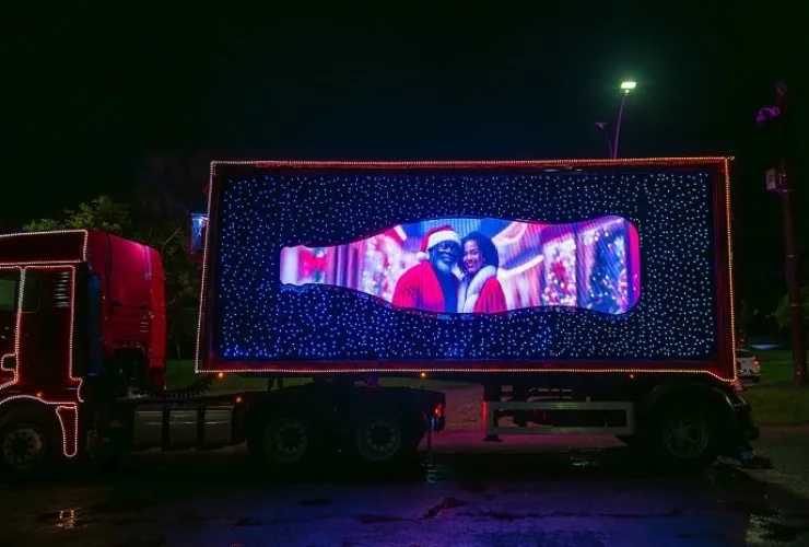 Caravana de Natal da Coca-Cola FEMSA Brasil passará por Curitiba e São José dos Pinhais neste sábado (23)