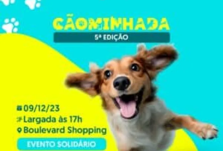 Boulevard Shopping dá a largada para a 5ª edição do Cãominhada