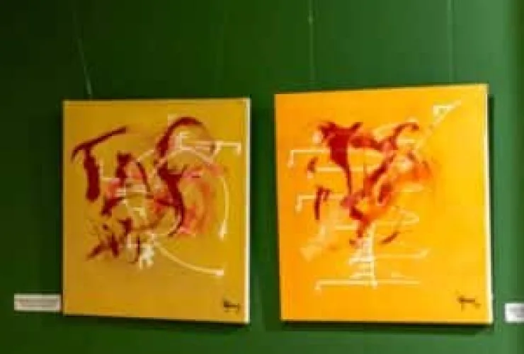 Exposição carregada de significados desperta o olhar filosófico em uma mistura de cores e linhas