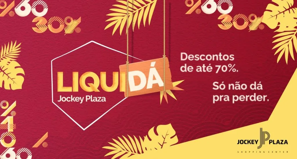 LiquiDá: tradicional promoção de verão do Jockey Plaza Shopping traz descontos de até 70%