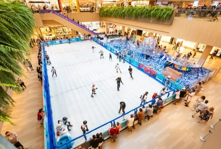 Última semana para aproveitar o Vikings no Gelo no Jockey Plaza Shopping