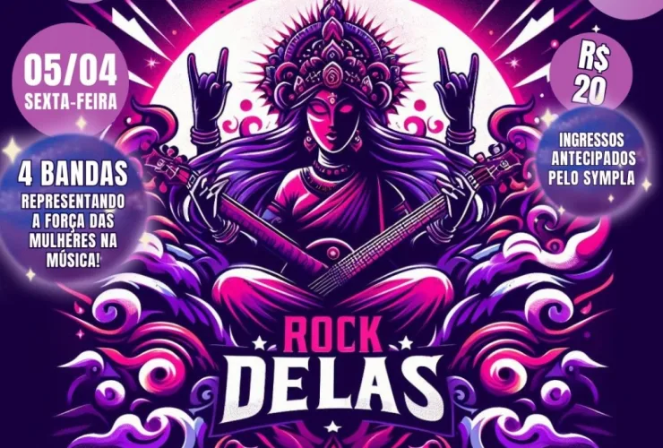 Nova edição do Festival RockDelas recebe banda revelação Fortell e tributos a Evanescence, Paramore e Lacuna Coil