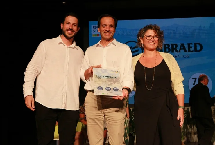 Embraed recebe recertificação do Selo Social por ações realizadas em 2023