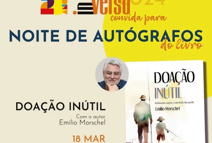 Paranaense lança livro e reverte venda para instituições de caridade