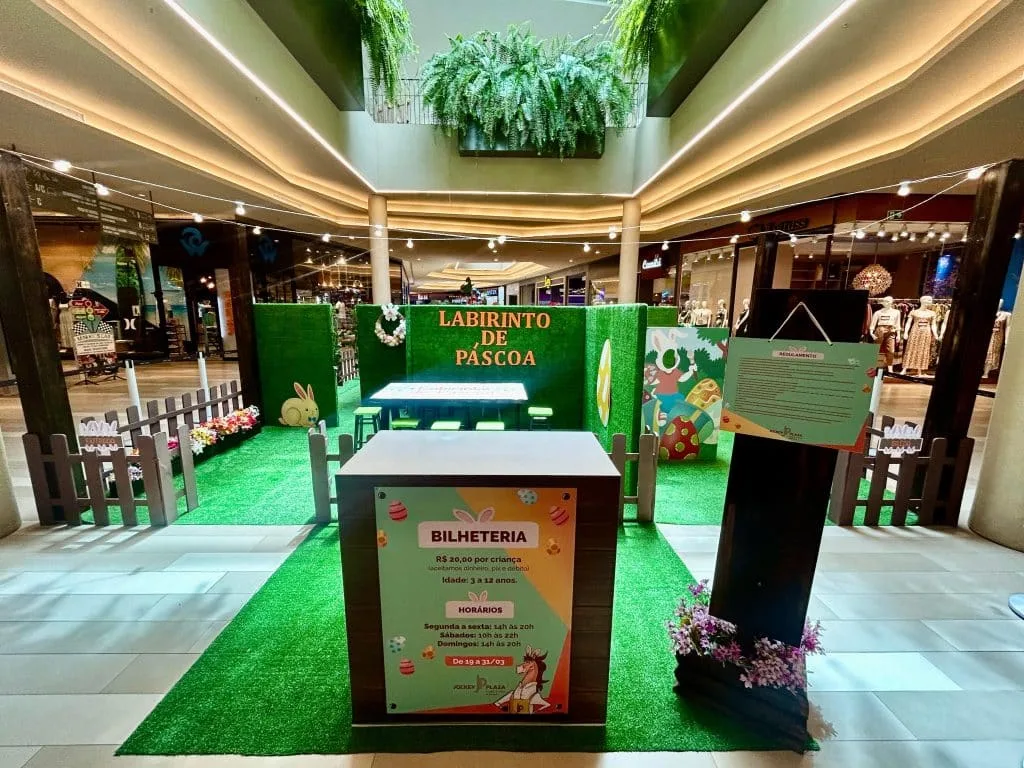 Jockey Plaza Shopping funciona em horário regular na Sexta-Feira Santa