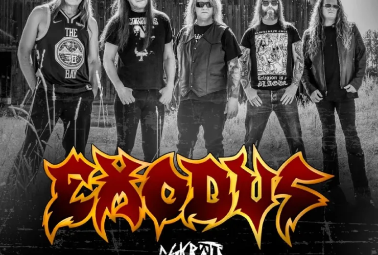 Exodus traz o poder do thrash metal para Curitiba em abril