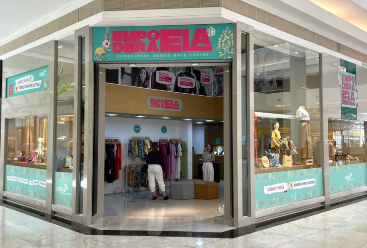 Empreendedoras locais apresentam seus produtos em loja colaborativa no Catuaí Shopping