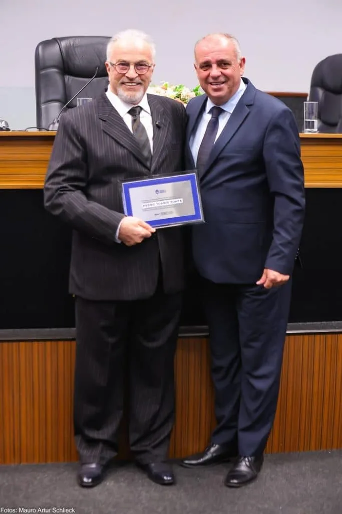 Zonta recebe título de Cidadão Honorário de Joinville