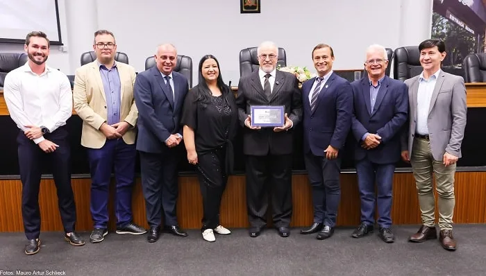 Zonta recebe título de Cidadão Honorário de Joinville