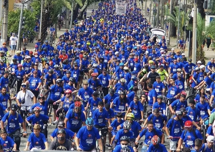 Passeio Ciclístico Condor comemora 331 anos de Curitiba