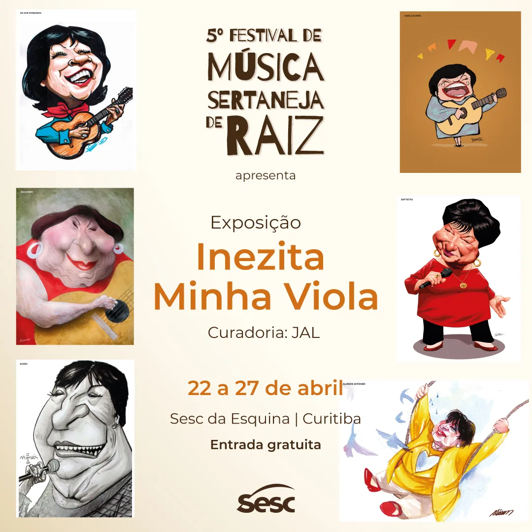 Música Sertaneja de Raiz é celebrada pelo Sesc PR em quinta edição de festival
