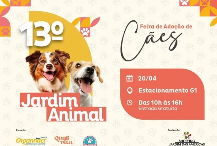 13º Jardim Animal no Shopping Jardim das Américas