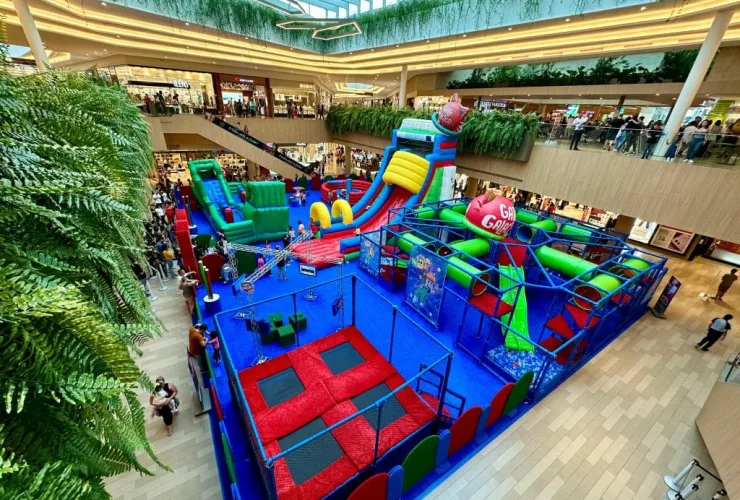 Jockey Plaza Shopping recebe o Mega Parque do Gato Galáctico