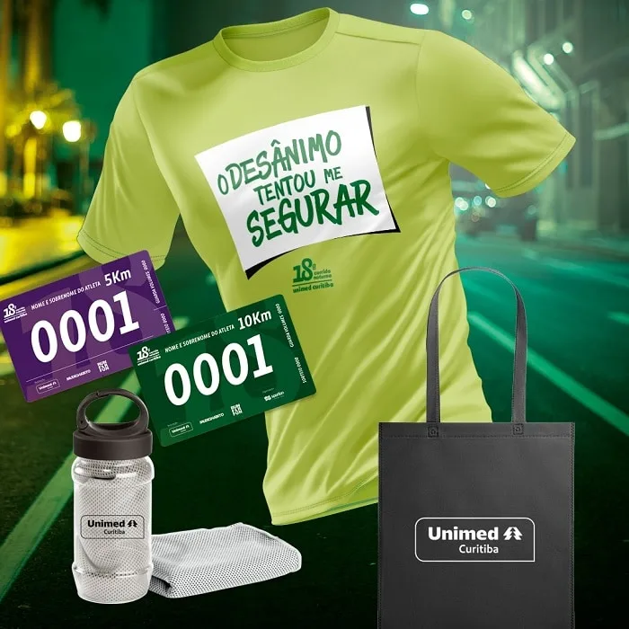 Corredores têm até sexta-feira (19) para retirar kits para a 18ª Corrida Noturna Unimed Curitiba