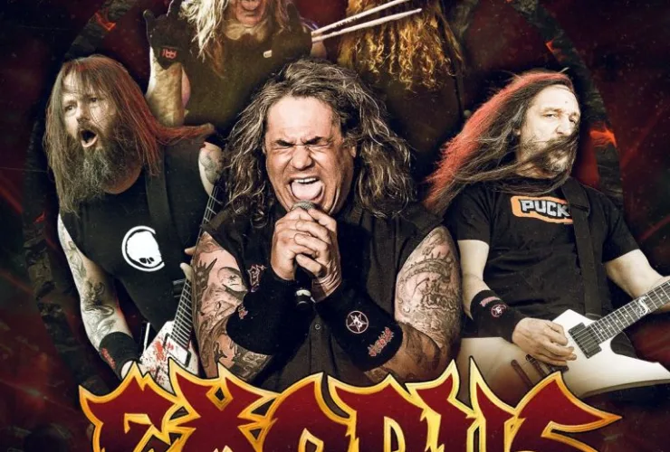 Exodus: lenda do thrash metal americano volta a Curitiba dia 22 de abril
