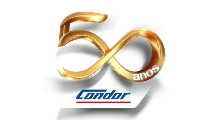 Condor comemora 50 anos com sorteios de 50 carros, 50 motos e centenas de vale-compras