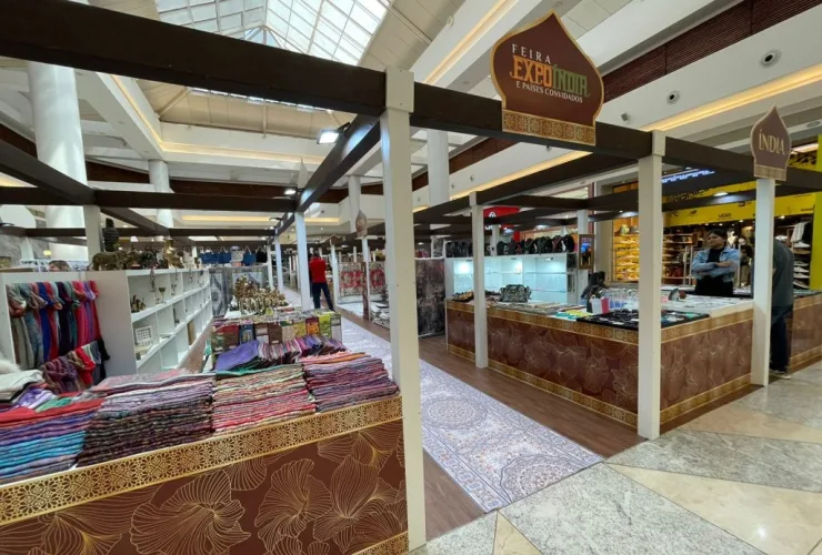 Feira Expo Índia e Países Convidados chega ao Catuaí Shopping