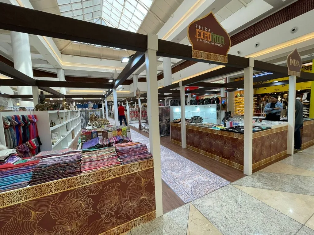 Feira Expo Índia e Países Convidados chega ao Catuaí Shopping