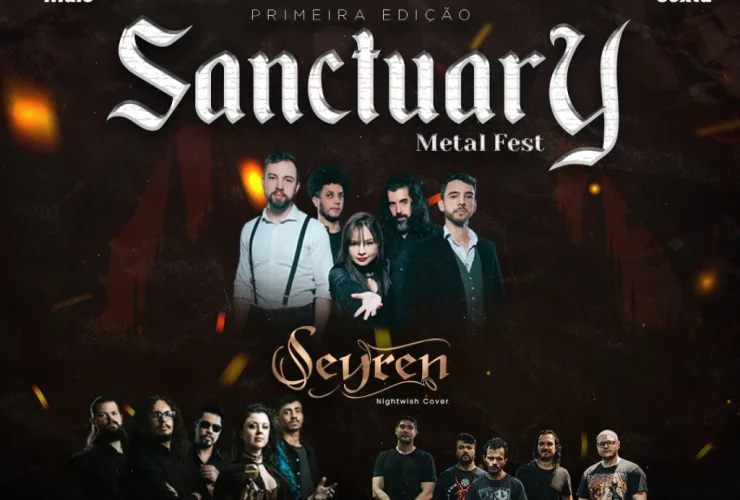 Sanctuary Metal Fest reúne música autoral e tributos no Belvedere em Curitiba