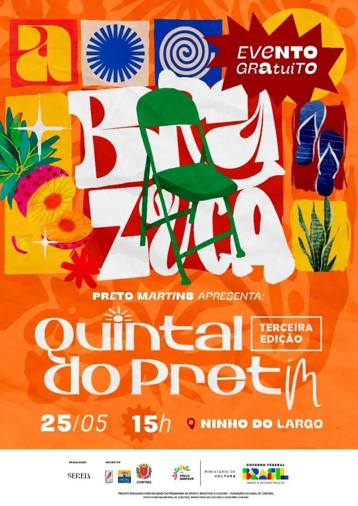 Curitiba recebe a terceira edição do Quintal do Pretin