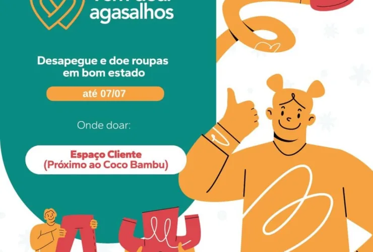 Catuaí Maringá arrecada doações para a Campanha do Agasalho