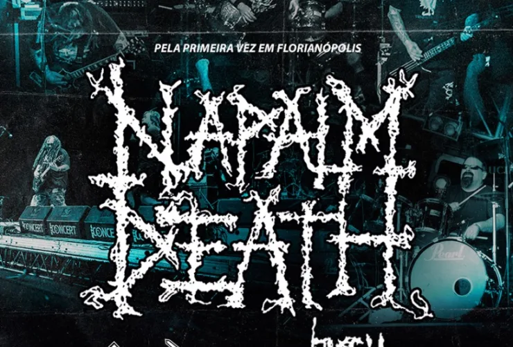 Napalm Death adiciona apresentação em Florianópolis em turnê pelo Brasil em outubro