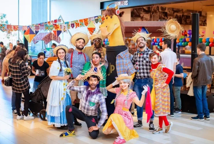 Festa Junina para toda a família no Jockey Plaza Shopping