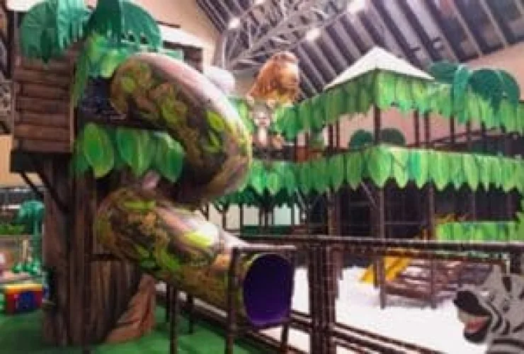 Férias de inverno: Selva Mágica é atração no Aurora Shopping