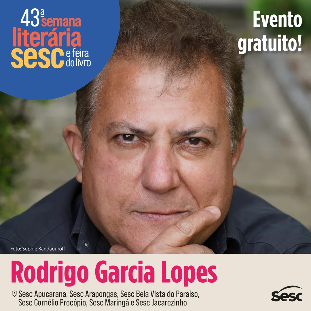 Sesc PR divulga primeiros nomes de convidados da Semana Literária 2024