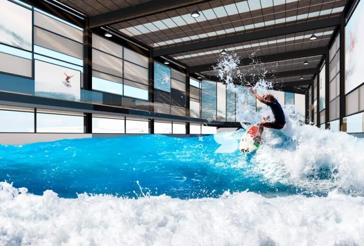 Empresa curitibana cria tecnologia exclusiva para gerenciamento das ondas da Surf Center