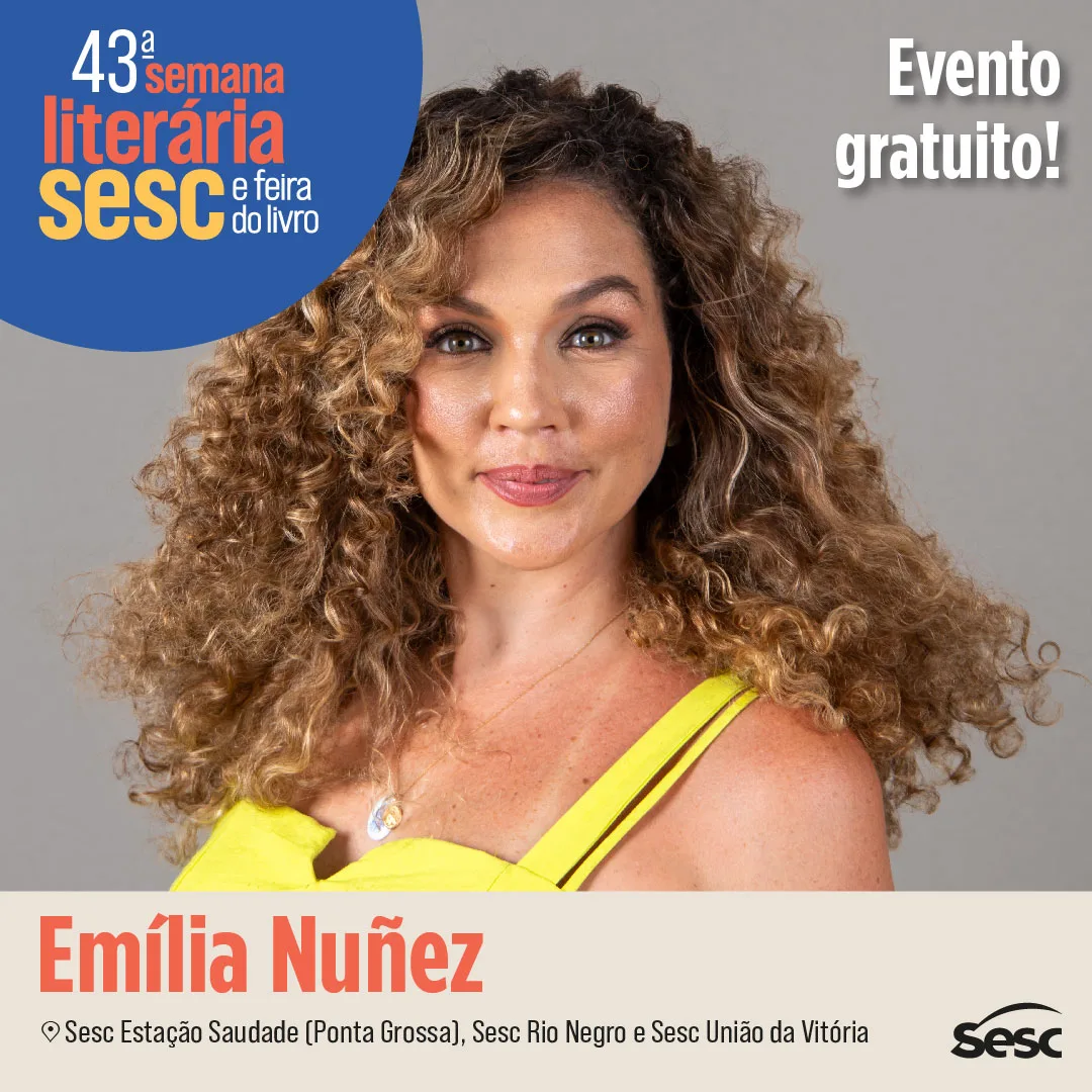 Sesc PR divulga primeiros nomes de convidados da Semana Literária 2024