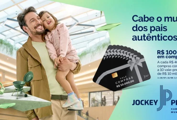 Cabe o mundo dos pais autênticos: Jockey Plaza Shopping apresenta campanha de Dia dos Pais