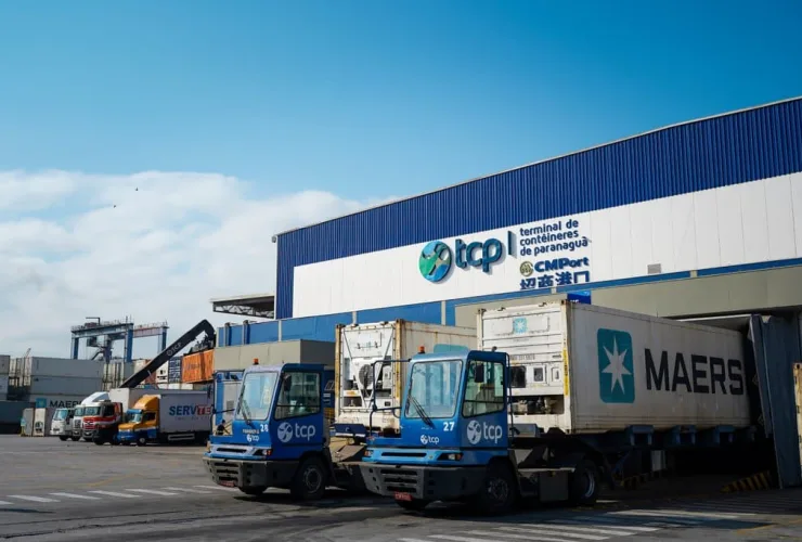Em 2024, TCP importa mais de 840 contêineres com cargas fracionadas