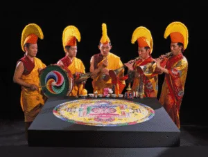 Monges Trazem Artes Místicas do Tibet a Curitiba