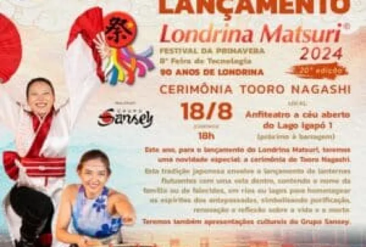 Matsuri agita o Boulevard do Londrina Shopping neste domingo
