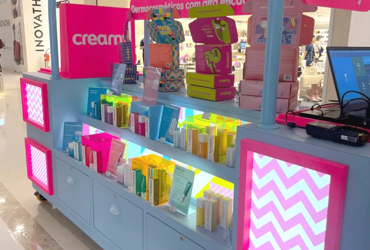 Maringá terá quiosque exclusivo da Creamy a partir do próximo mês