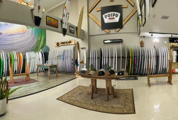 Surf Center ganha terceira loja da marca curitibana POIPU Boardshop