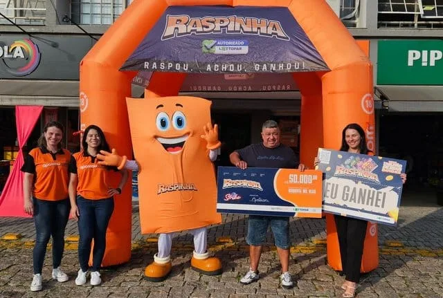 Raspinha premia Morador de Mandirituba com seu primeiro grande prêmio de R$ 50 mil
