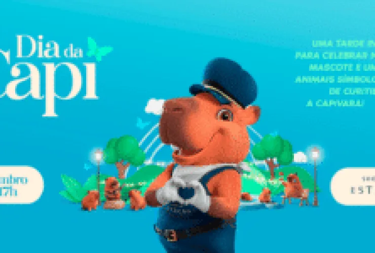 Shopping Estação comemora o Dia da Capivara com programação aberta ao público e gratuita