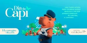 Shopping Estação comemora o Dia da Capivara com programação aberta ao público e gratuita