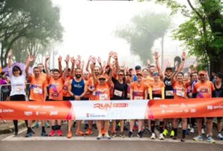 Grupo Risotolândia faz doação de quase mil cestas de alimentos após corrida de rua solidária