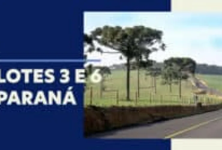 Leilões dos Lotes 3 e 6 do Paraná em dezembro atrairão R$ 35,8 bilhões para rodovias